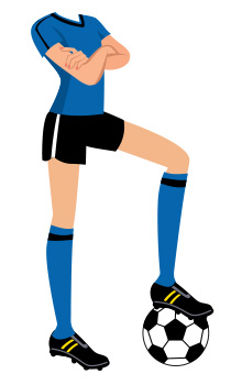 Soccer Female Athletic Buddy